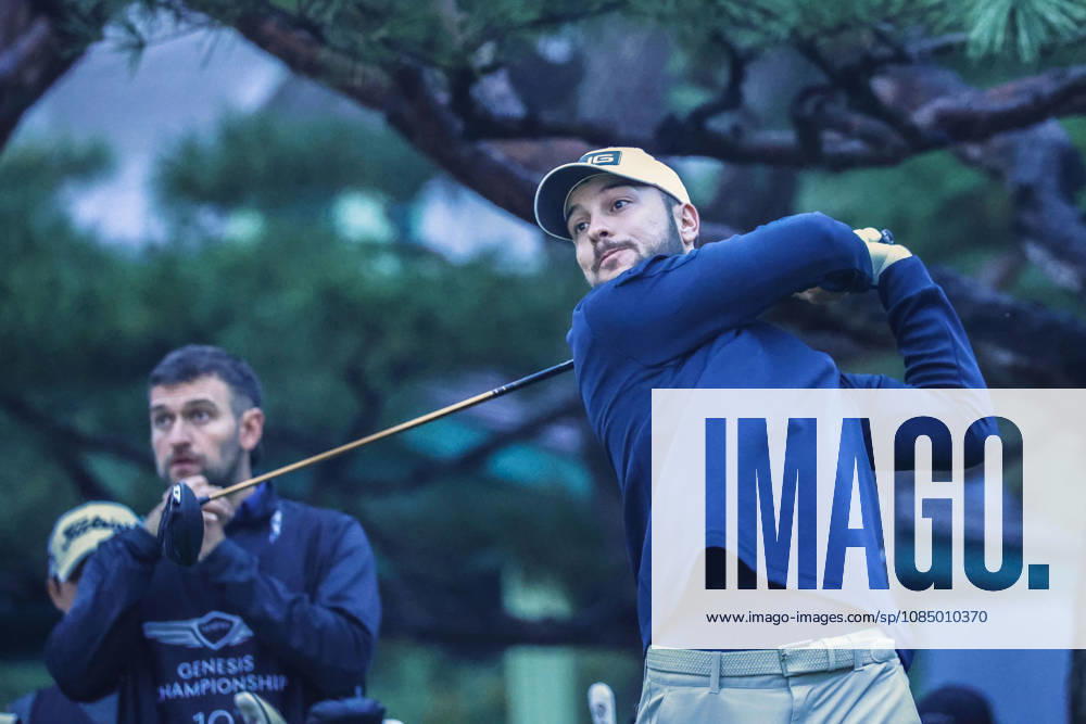Oct 25, 2026-Cheonan, South Korea-Rocco REPETTO TAYLOR of Spain action on 1th Tee during a DP World Tour Genesis Championship Final Round at Woo Jeong Hills CC in Cheonan, South Korea. Cheonan SOUTH KOREA - ZUMAr168 20261025_aap_r168_004