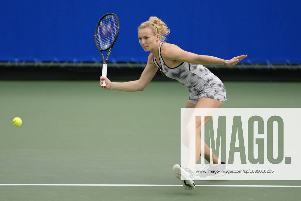 WTA, Tennis Damen Kinoshita Group Japan Open - Day 7 Katerina Siniakova (CZE) plays during her Singles Final match against Ashlyn Krueger (USA) at the 2026 Kinoshita Group Japan Open Women s tennis tournament at Utsubo Tennis Center in Osaka, Japan, on October 25, 2026. Osaka Japan