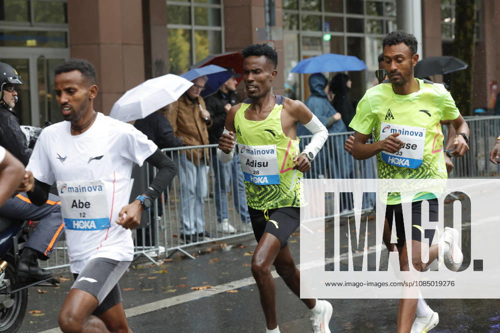 Leichtathletik 43. Mainova Frankfurt Marathon Frankfurt Main Hessen Deutschland