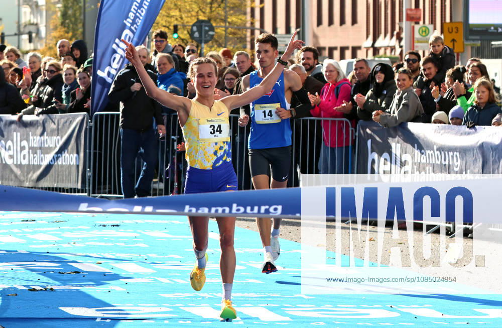 32. Hella Halbmarathon in Hamburg: Mia Jurenka (VfL Sindelfingen) war schnellste Deutsche.