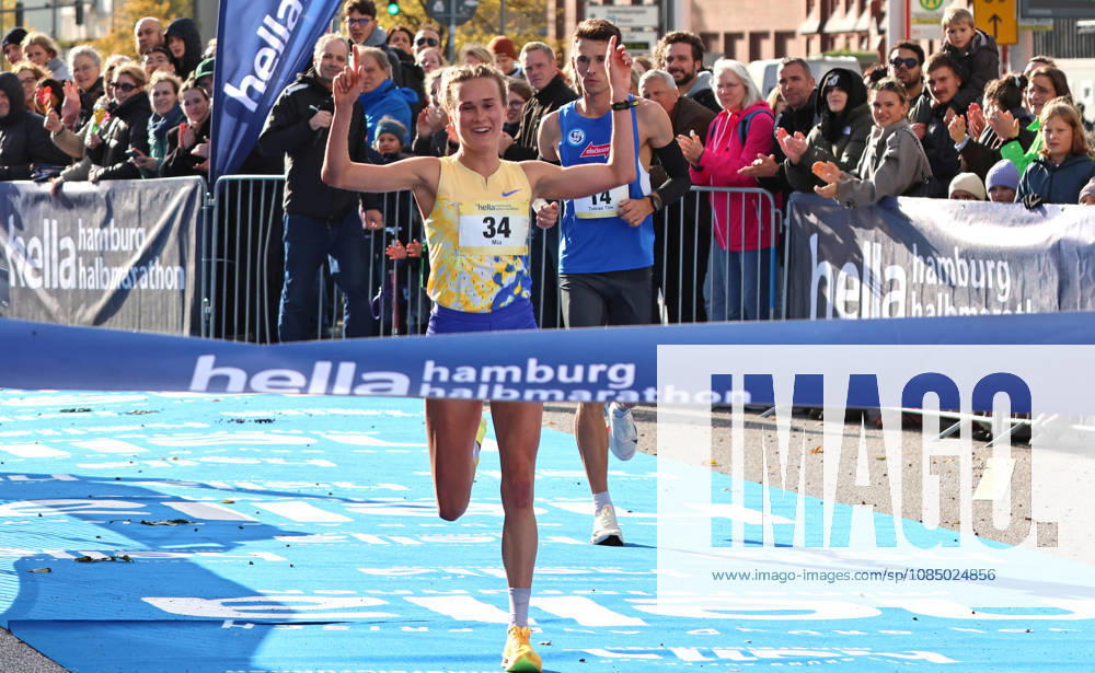 32. Hella Halbmarathon in Hamburg: Mia Jurenka (VfL Sindelfingen) war schnellste Deutsche.