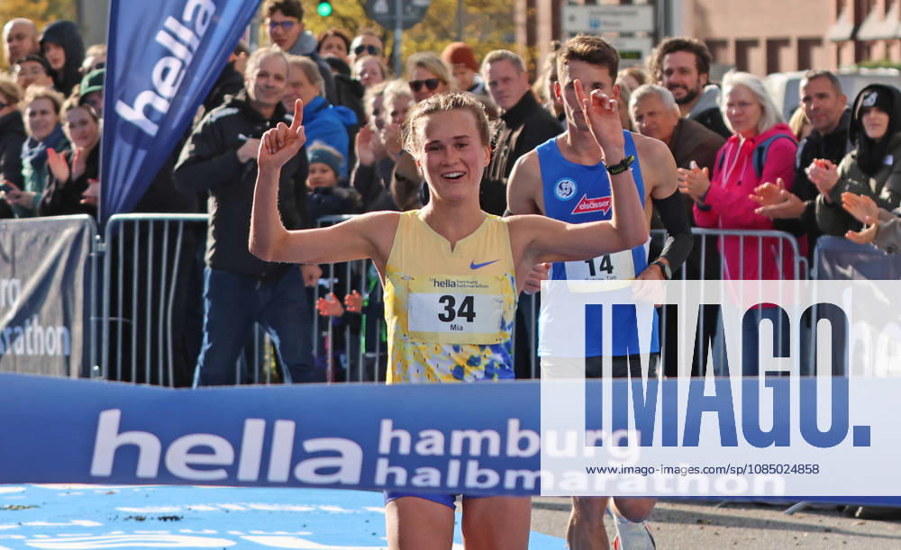 32. Hella Halbmarathon in Hamburg: Mia Jurenka (VfL Sindelfingen) war schnellste Deutsche.
