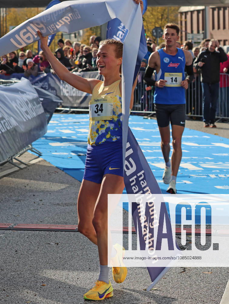 32. Hella Halbmarathon in Hamburg: Mia Jurenka (VfL Sindelfingen) war schnellste Deutsche.