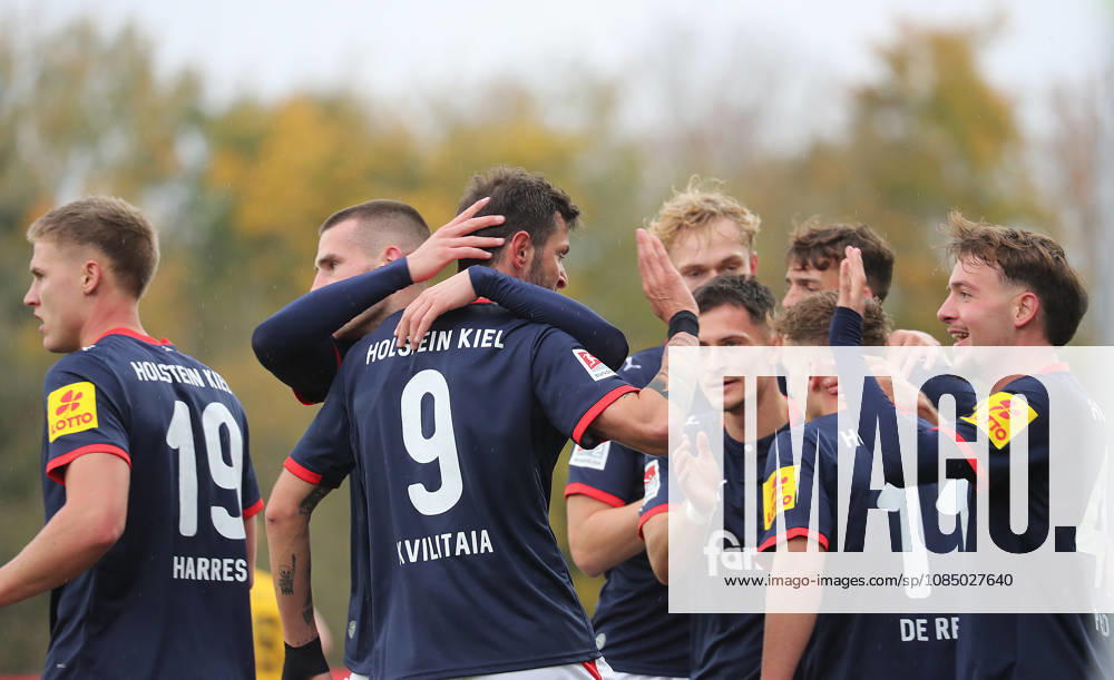 Kiel jubelt 1-0 durch Giorgi Kvilitaia (Holstein Kiel) Fussball, Herren, Saison 2026 2027, 2.BL, Holstein Stadion, Holstein Kiel gegen Dynamo Dresden DFL REGULATIONS PROHIBIT ANY USE OF PHOTOGRAPHS AS IMAGE SEQUENCES AND OR QUASI-VIDEO.
