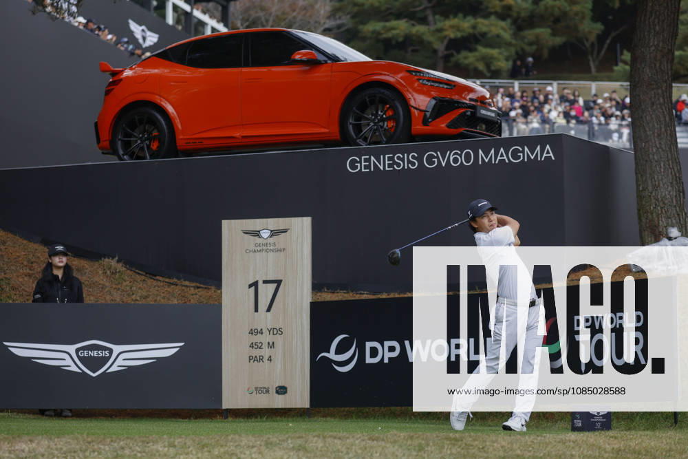 Oct 25, 2026-Cheonan, South Korea-Yuto KATSURAGAWA of Japan action on 17th Tee during a DP World Tour Genesis Championship Final Round at Woo Jeong Hills CC in Cheonan, South Korea. DP Tour Genesis Championship Final Round - ZUMAr168 20261025_aap_r168_071