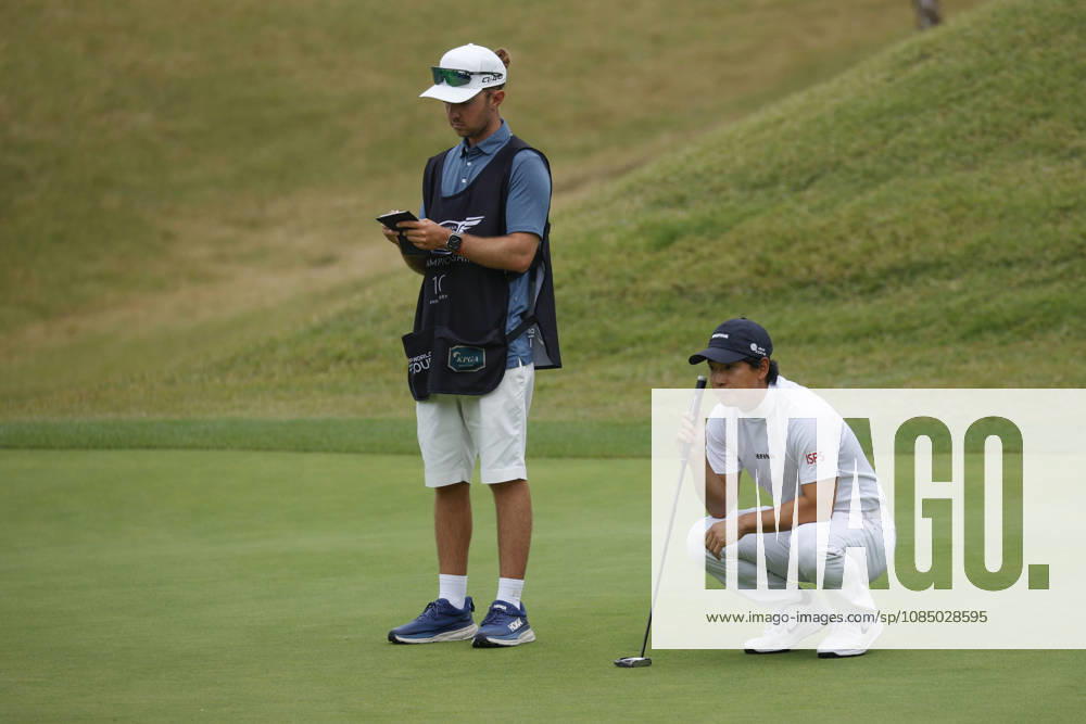 Oct 25, 2026-Cheonan, South Korea-Yuto KATSURAGAWA of Japan action on 16th Green during a DP World Tour Genesis Championship Final Round at Woo Jeong Hills CC in Cheonan, South Korea. DP Tour Genesis Championship Final Round - ZUMAr168 20261025_aap_r168_075