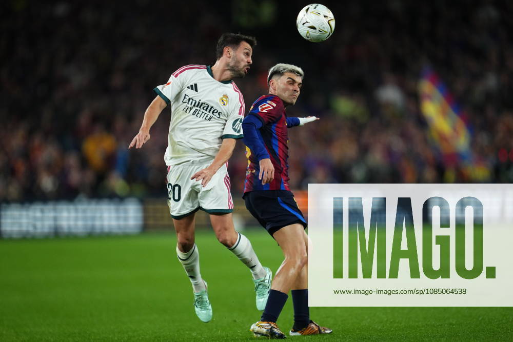 La Liga EA Sports match between FC Barcelona, Barca and Real Madrid played at Spotify Camp Nou Stadium on 25 Oct 2026 in Barcelona, Spain. (Photo by Bagu Blanco PRESSINPHOTO)