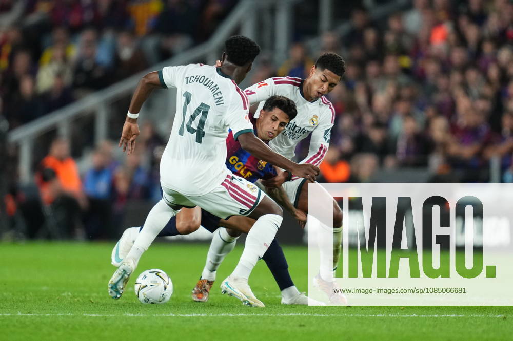 La Liga EA Sports match between FC Barcelona, Barca and Real Madrid played at Spotify Camp Nou Stadium on 25 Oct 2026 in Barcelona, Spain. (Photo by Bagu Blanco PRESSINPHOTO)