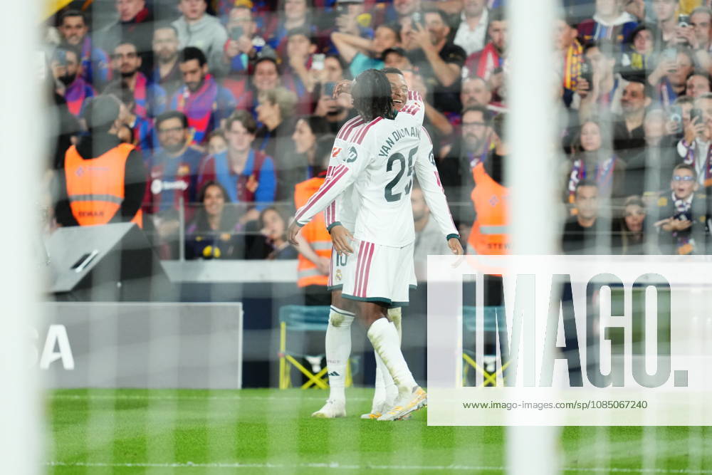 La Liga EA Sports match between FC Barcelona, Barca and Real Madrid played at Spotify Camp Nou Stadium on 25 Oct 2026 in Barcelona, Spain. (Photo by Bagu Blanco PRESSINPHOTO)