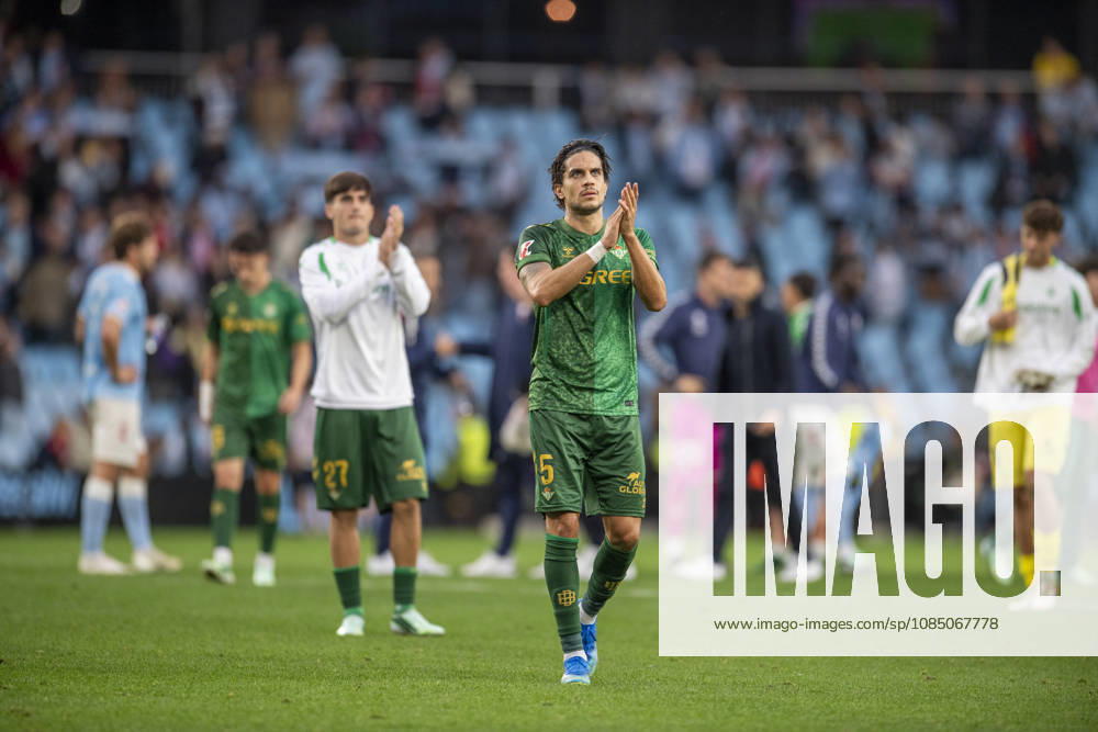 R.C. Cleta versus Real Betis Balompie; LA Liga EA Sports,matchday 10 players of Real Betis at the of the match ,during the matchday 10 of LA Liga EA Sports R.C. Celta versus Real Betis on Octuber 25 2026 at Abanca Balaidos Stadium; Vigo Vigo Pontevedra Spain