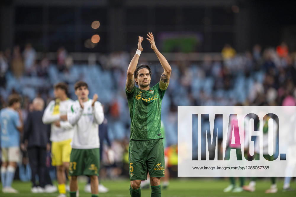 R.C. Cleta versus Real Betis Balompie; LA Liga EA Sports,matchday 10 Marc Bartra of Real Betis during the matchday 10 of LA Liga EA Sports R.C. Celta versus Real Betis on Octuber 25 2026 at Abanca Balaidos Stadium; Vigo Vigo Pontevedra Spain