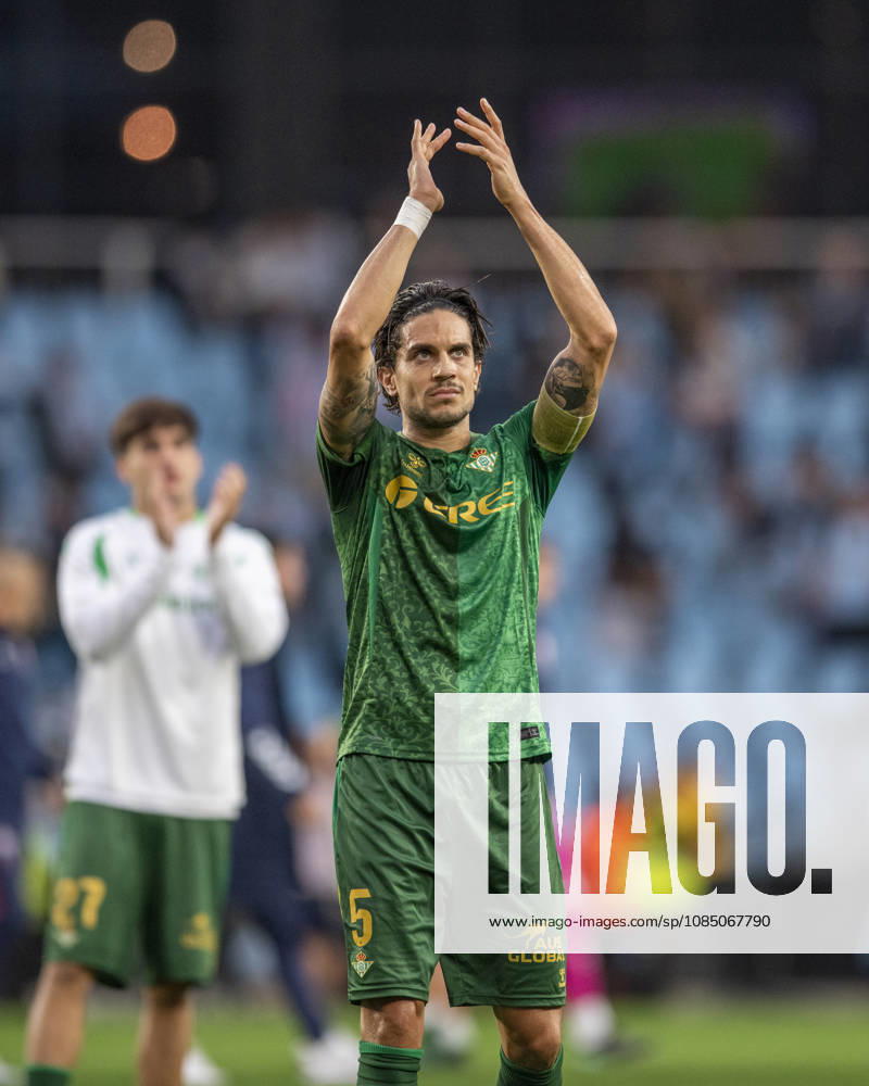 R.C. Cleta versus Real Betis Balompie; LA Liga EA Sports,matchday 10 Marc Bartra of Real Betis during the matchday 10 of LA Liga EA Sports R.C. Celta versus Real Betis on Octuber 25 2026 at Abanca Balaidos Stadium; Vigo Vigo Pontevedra Spain