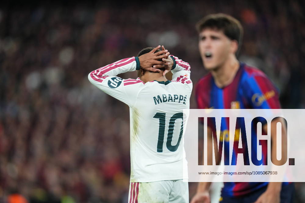 La Liga EA Sports match between FC Barcelona, Barca and Real Madrid played at Spotify Camp Nou Stadium on 25 Oct 2026 in Barcelona, Spain. (Photo by Bagu Blanco PRESSINPHOTO)