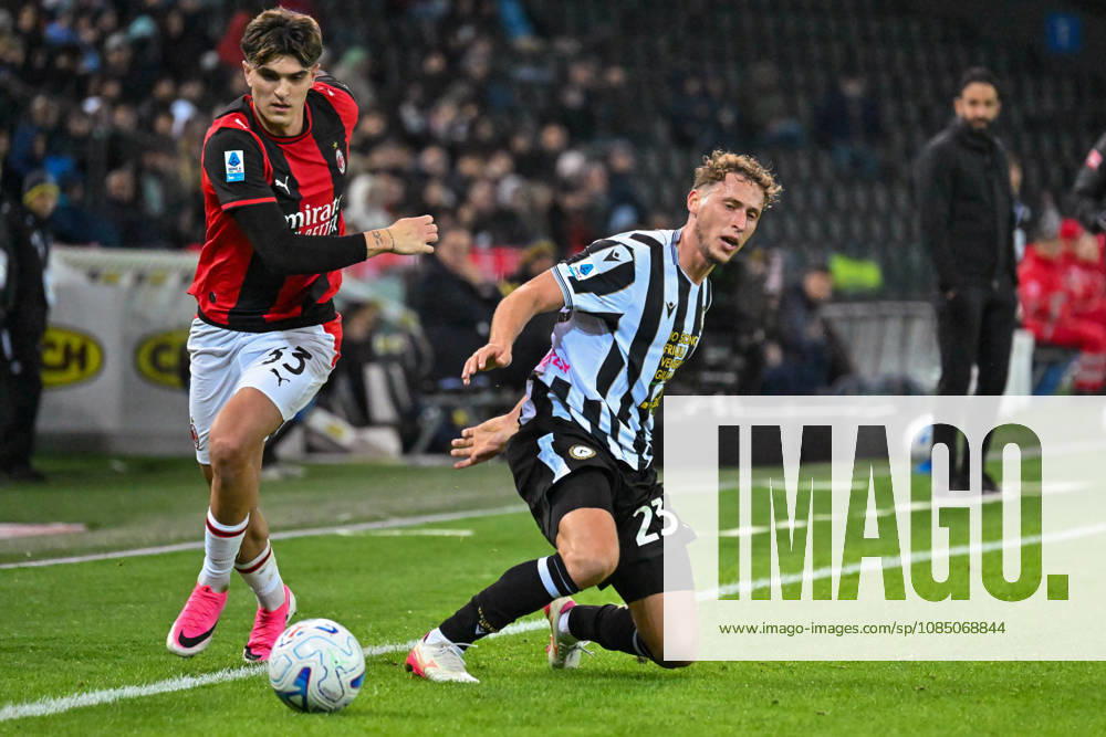 IPA90182901 - Milan s Davide Bartesaghi during the Udinese Calcio vs. AC Milan Italian Serie A soccer match in Udine, Italy, on October 25, 2026