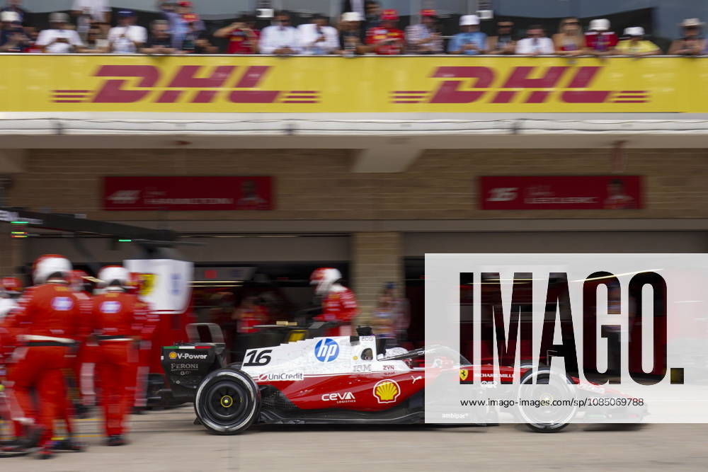 Formula One United States Grand Prix - Race Scuderia Ferrari driver Charles Leclerc of Monaco on pit lane during the 2026 Formula 1 United States Grand Prix at the Circuit of the Americas, in Austin, Texas, USA, 25 October 2026. AUSTIN TEXAS United States