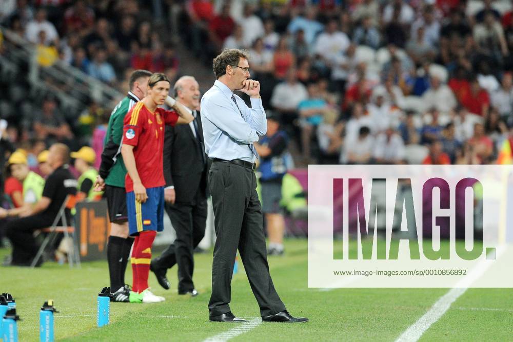 Laurent Blanc (Frankreich) FOOTBALL : Frankreich vs Spanien - 1 4 - Euro 2012 - 23 06 2012 NLeGouicFEP