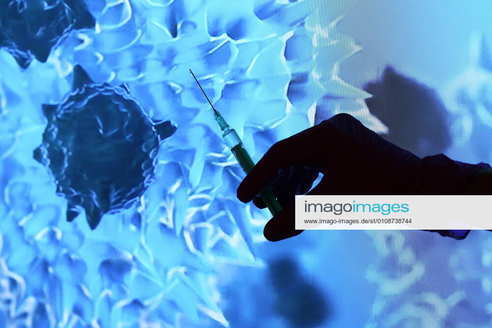 Winden Themenbild - Coronavirus, Coronapandemie, Impfen - Silhouette einer Impfspritze, Coronaspritze und einer Hand mit einem Gummihandschuh Themenbild - Coronavirus, Coronapandemie, Impfen - Silhouette einer Impfspritze, Coronaspritze und einer Hand mit einem Gummihandschuh Coronavirus, Coronapandemie - Impfspritze, Coronaspritze, Nadel als Silhouette, Scherenschnittbild zum verabreichen, spritzen des Impfstoffes. Im Hintergrund Bilder von Covid-19 Viren, Coronaviren Impfen, Impfbuch, Impfbescheinigung, Impfpass, Spritze, Coronaspritze, Nadel, Impfstoff, Detail, Silhouette, Scherenschnittbild, Viren, Covid-19 Viren, Covid 19 Viren, Covid 19, Virus, Impfspritze, Gummihandschuhe, Fotomontage, Innen, Innenaufnahme, Studioaufnahme, Stud
