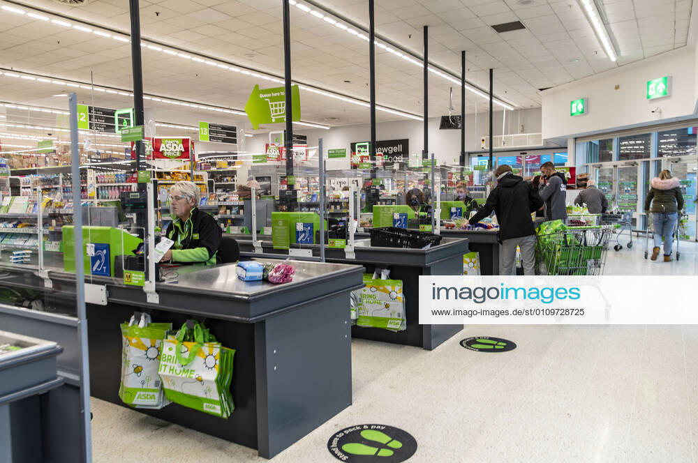 A general view the ASDA supermarket in Wales Newport United Kingdom - ZUMAs197 20210111_zab_s197_021