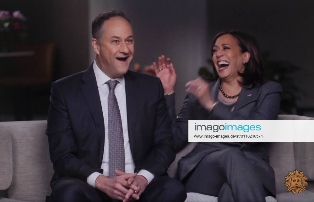 Washington, District of Columbia, USA - Vice President-elect KAMALA HARRIS and her husband, DOUG EMHOFF, are interviewed on CBS Sunday Morning three days ahead of her swearing-in. They spoke about their extended, blended family and Doug s role as the first-ever second gentleman. Washington USA - ZUMAce6_ 20210117_zaf_ce6_008
