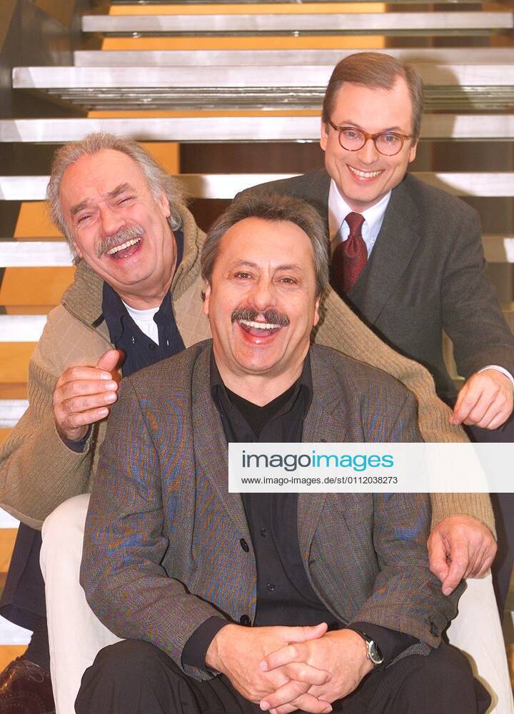 Foto: IMAGO. Herrmann Thema: Neue Folgen von Salto Kommunale ab 29.12.00 im ZDF mit : Wolfgang Stumph , Achim Wolff u. Hans-J?rgen Schatz