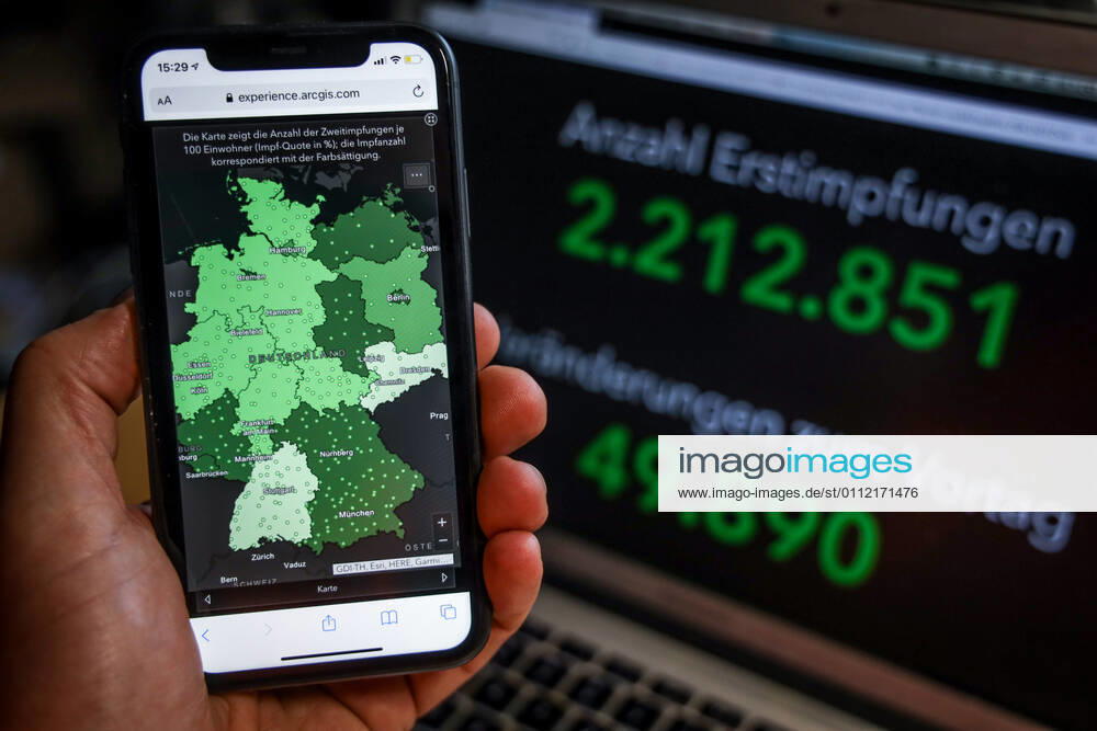 Coronavirus in Deutschland - COVID-19 Impfungen -Dashboard 06.02.2021: Esri Deutschland GmbH auf Basis des Digitalen Impfquotenmonitoring zur COVID-19-Impfung des RKI - Anzahl Erstimpfungen: 2.212.851 Veränderungen zum Vortag: 49.890 Anzahl Zweitimpfungen: 903.271 Veränderungen zum Vortag: 61.132 Datenstand vom 06.02.2021.