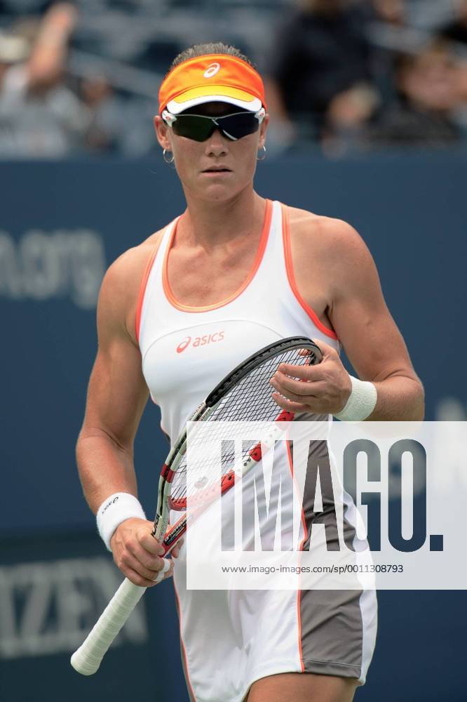 Samantha Stosur of Australia (AUS) during first round match on Day 1 of the 2012 U.S. Open Tennis Championships at the USTA Billie Jean King National Tennis Center in Flushing, Queens, New York, USA. TENNIS: AUG 27 US Open Icon309120827007