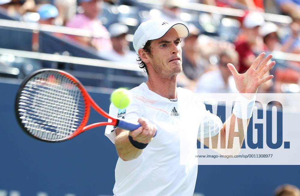 US Open 2012, USTA Billie Jean King National Tennis Center, Flushing Meadows, New York, ITF Grand Slam Tennis Tournament . Andy Murray (GBR), Aktion,Einzelbild,Halbkörper,Querformat,