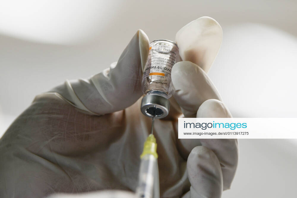 (210223) -- ECATEPEC, Feb. 23, 2021 -- A medical worker prepares a dose of COVID-19 vaccine developed by Chinese pharmaceutical company Sinovac at a vaccination site in Ecatepec, Mexico, Feb. 22, 2021. Mexican health authorities on Monday began to vaccinate older adults with a COVID-19 vaccine developed by Chinese pharmaceutical company Sinovac, after a shipment of doses arrived on Saturday. Mexico s government designated the first shipment of the Sinovac vaccine to arrive in Ecatepec, a city in central State of Mexico that lies on the outskirts of the capital Mexico City. Early in the day, brigades of healthcare workers began to administer the vaccine to hundreds of residents aged 60 and over who went to the Las Americas cultural