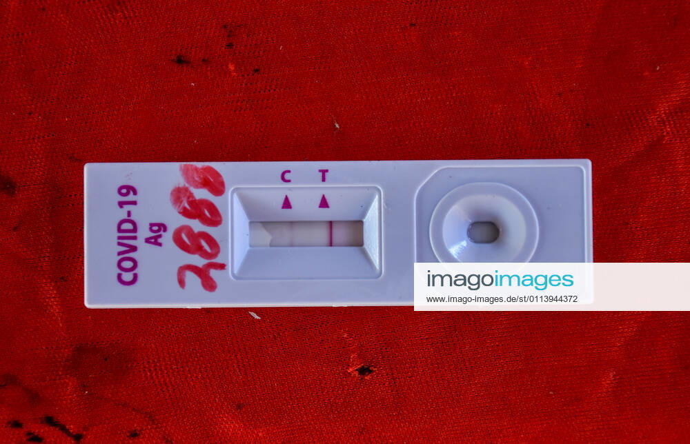 Covid-19 testing kit at a coronavirus testing center in Srinagar..Jammu and Kashmir recorded 58 new COVID-19 cases which took the infection tally to 125,925, officials said. A senior doctor has warned of a second wave of COVID 19 infections, the warning has come at a time when Kashmir valley is witnessing a sharp decrease in daily cases. Srinagar India - ZUMAs197 20210223_zaa_s197_025