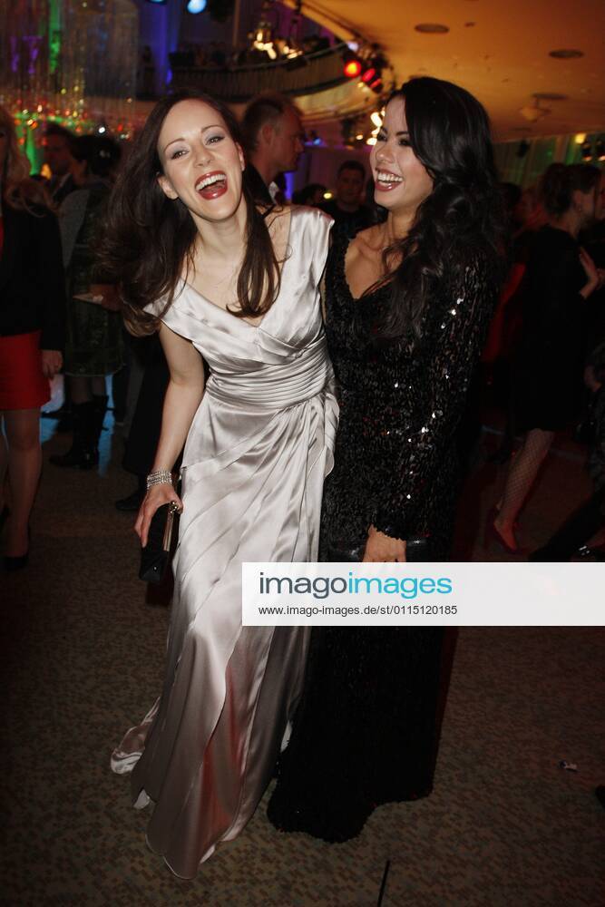 Jasmin Wagner und Fernanda Brandao beim Echo 2011 - dem Deutschen Musikpreis bei der Party in der Messe Berlin am Funkturm. Es ist der 20. Echo. 20 Jahre Echo.