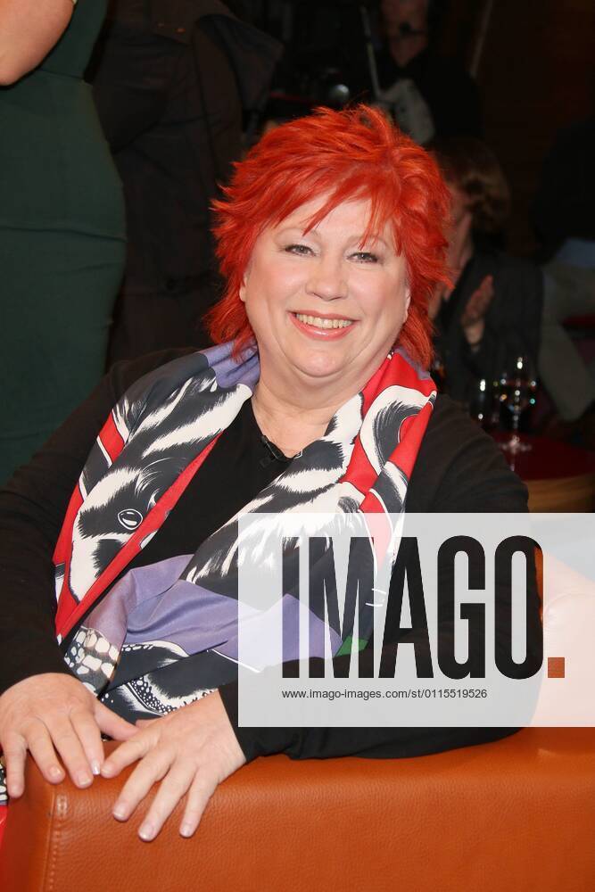 Barbara Salesch (Juristin, Kuenstlerin), NDR Talkshow, Hamburg, 11.04.2014,