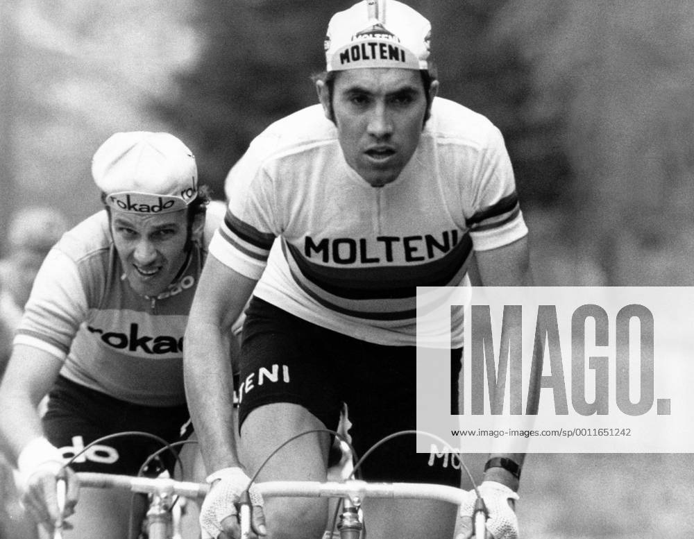 Eddy Merckx (Belgien Molteni, re.)