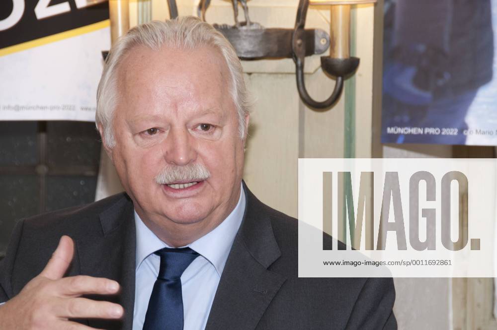 München,Presseinformation zu München PRO22 Olympische und Paraolympische Winterspiele 2022, Mario Schmidbauer CSU Stadtrat im Ratskeller