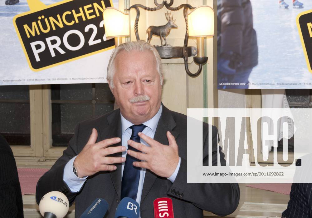 München,Presseinformation zu München PRO22 Olympische und Paraolympische Winterspiele 2022, Mario Schmidbauer CSU Stadtrat im Ratskeller