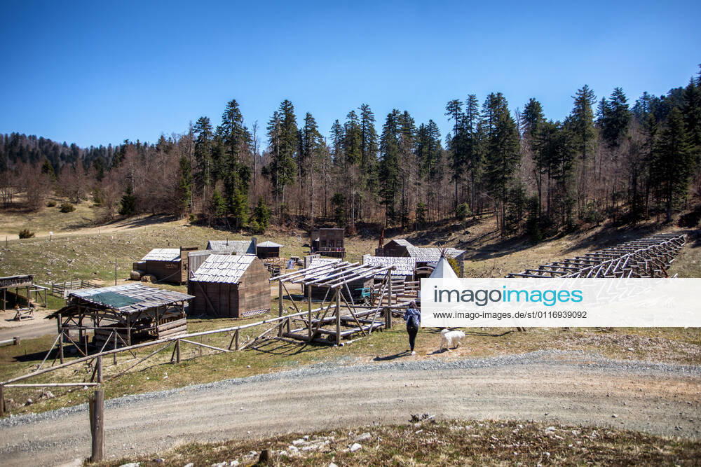 The famous cowboy village Roswell, located in the Municipality of Fužine, opened its doors to visitors The village of Roswell, where the film Winnetou was filmed, opened its doors to visitors in Fuzine, Croatia on April 24, 2021. NelxPavletic PIXSELL