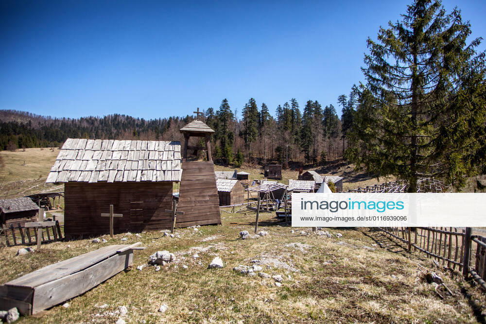 The famous cowboy village Roswell, located in the Municipality of Fužine, opened its doors to visitors The village of Roswell, where the film Winnetou was filmed, opened its doors to visitors in Fuzine, Croatia on April 24, 2021. NelxPavletic PIXSELL