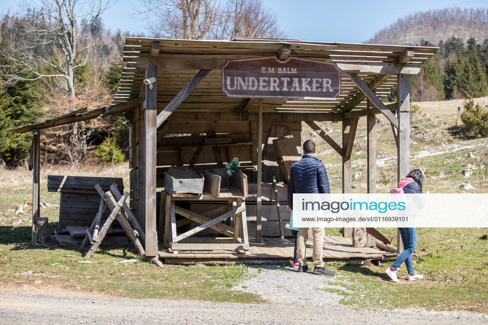 The famous cowboy village Roswell, located in the Municipality of Fužine, opened its doors to visitors The village of Roswell, where the film Winnetou was filmed, opened its doors to visitors in Fuzine, Croatia on April 24, 2021. NelxPavletic PIXSELL