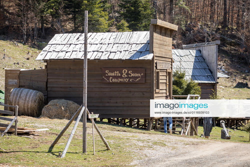 The famous cowboy village Roswell, located in the Municipality of Fužine, opened its doors to visitors The village of Roswell, where the film Winnetou was filmed, opened its doors to visitors in Fuzine, Croatia on April 24, 2021. NelxPavletic PIXSELL