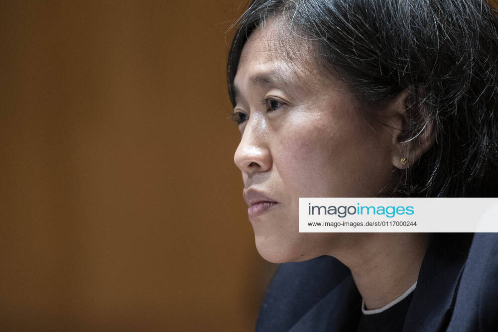 U.S. Trade Representative Katherine Tai testifies before the Senate Appropriations Subcommittee on Commerce, Justice, Science, and Related Agencies during a hearing on the proposed budget for fiscal year 2022 for the Office of the U.S. Trade Representative on Capitol Hill on Wednesday, April 28, 2021 in Washington, DC. Pool WASP20210428111 SarahxSilbiger