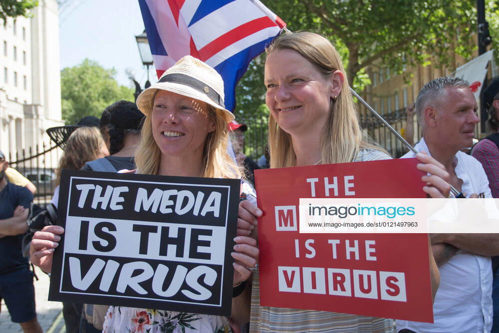 London, United Kingdom. Anti Lockdown Protest Westminster.
