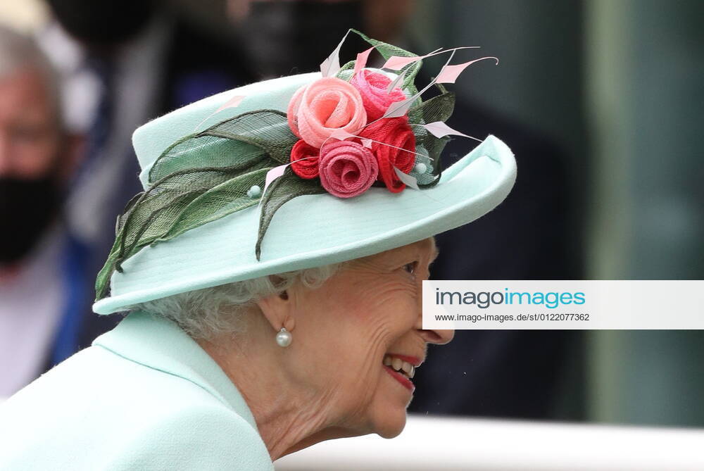 Entertainment Themen der Woche KW24 . 19 06 2021. Ascot , United Kingdom. Queen Elizabeth II on the final day of Royal Ascot. xStephenxLockx xi-Imagesx IIM-22297-0072