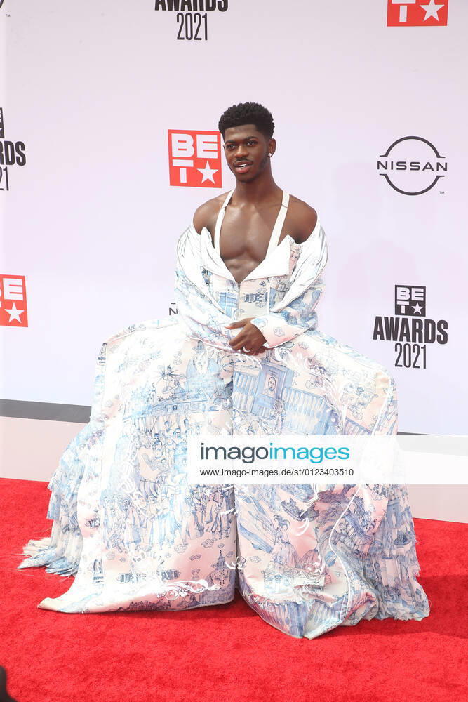 BET Awards 2021 held at the Microsoft Theater Featuring: Lil Nas X Where: Los Angeles, California, United States When: 27 Jun 2021 Credit: Faye s Vision Cover Images