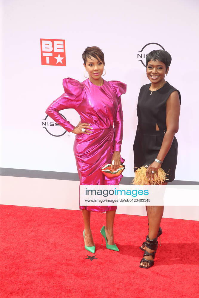 BET Awards 2021 held at the Microsoft Theater Featuring: MC Lyte, Dr. Lynn Richardson Where: Los Angeles, California, United States When: 27 Jun 2021 Credit: Faye s Vision Cover Images