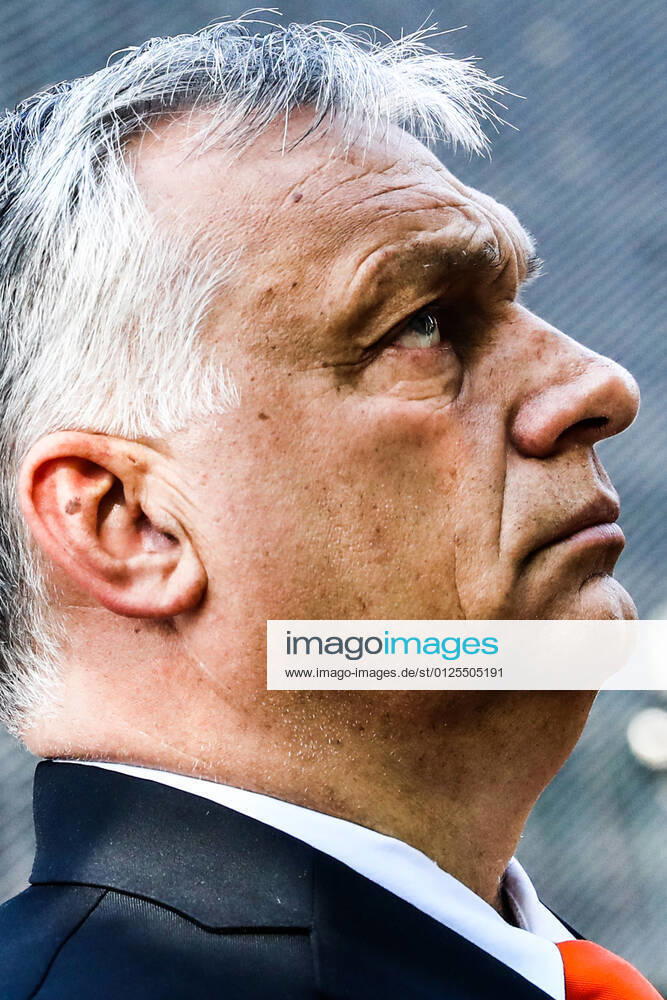 V4 Summit In Katowice, Poland Viktor Orban, the Prime Minister of Hungary, is photographed during the Visegrad Group Heads of State meeting in Katowice, Poland on June 30, 2021. The meeting concluded V4 Polands presidency and passed it to Hungary. Katowice Poland zawrzel-v4summit210630_npsmm