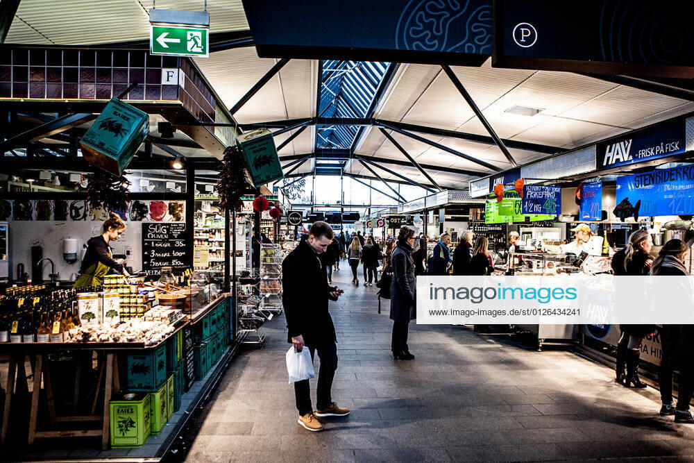 Torvehallerne, Copenhagen, Denmark Torvehallerne is the biggest food market located in central Copenhagen. You find more than 60 stands that sell fresh meat, fish and vegetables as you find small places where you can have a quick bite. Copenhagen Denmark