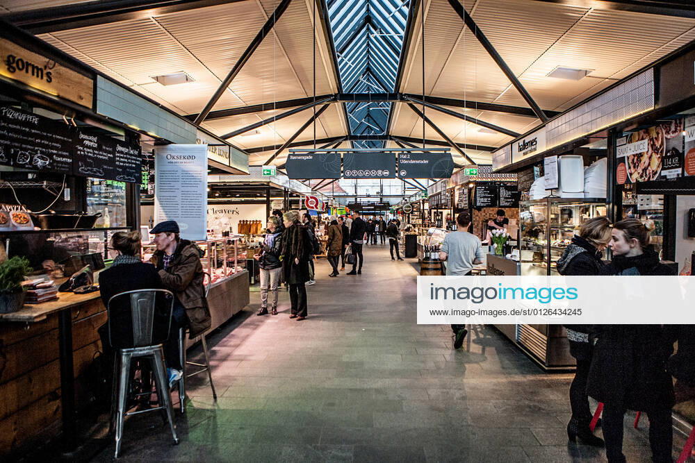 Torvehallerne, Copenhagen, Denmark Torvehallerne is the biggest food market located in central Copenhagen. You find more than 60 stands that sell fresh meat, fish and vegetables as you find small places where you can have a quick bite. Copenhagen Denmark