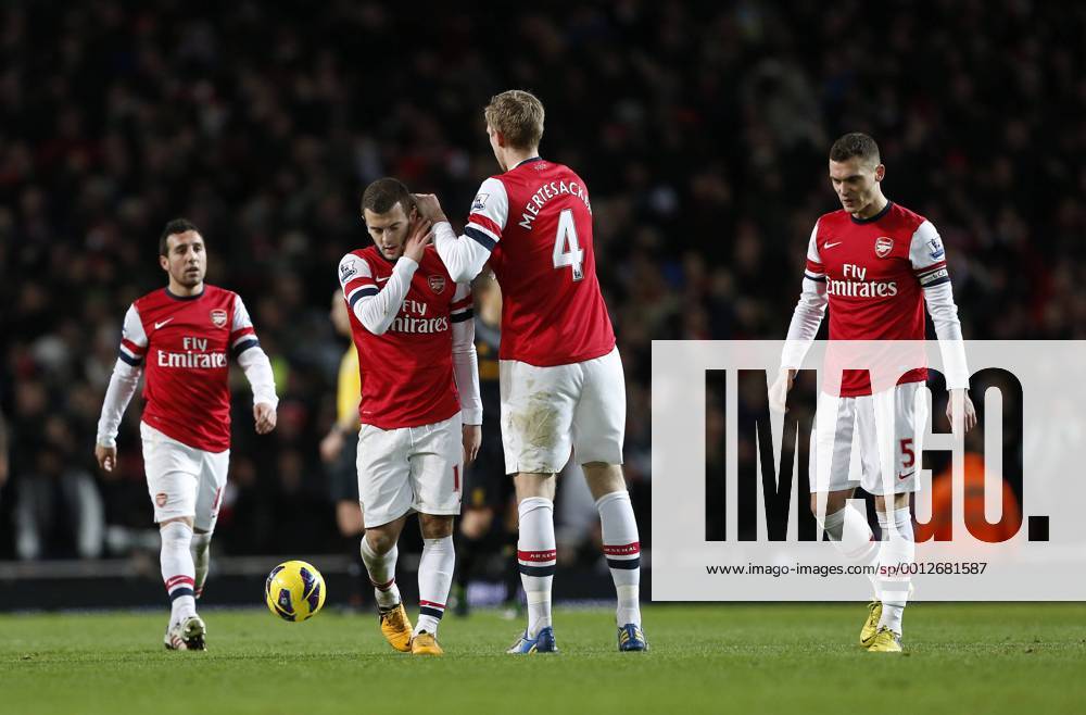 Arsenal s Jack Wilshere looks on dejected .. - FC Arsenal vs FC Liverpool - Barclays Premier League - Emirates Stadium, London- 30 01 13 - .