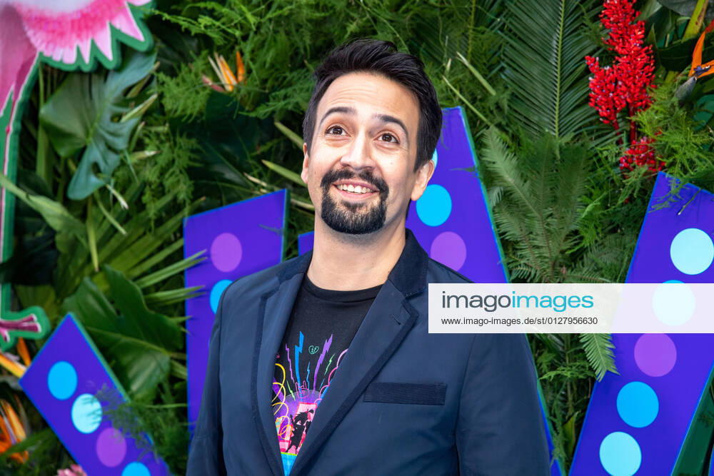 Songwriter executive producer Lin-Manuel Miranda attends the VIVO New York screening at Village East by Angelika in New York City. New York United States - ZUMAs197 20210731_zaa_s197_427