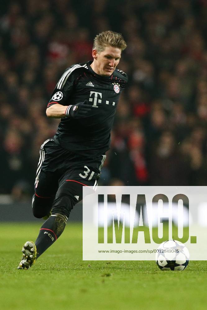 Football - 2012 2013 Champions League - Round of 16, First Leg: Arsenal vs. Bayern Munich Bayern Munich s Bastian Schweinsteiger at the Emirates Stadium, London