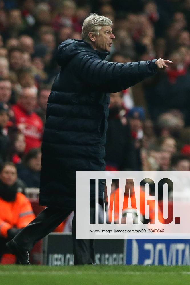 Football - 2012 2013 Champions League - Round of 16, First Leg: Arsenal vs. Bayern Munich Manager of Arsenal Arsene Wenger at the Emirates Stadium, London